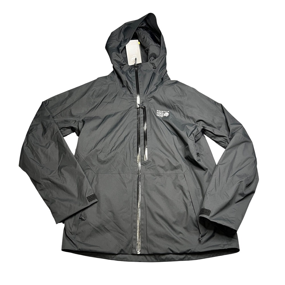 Mountain Hardwear Men's Black Performance Hooded Jacket
